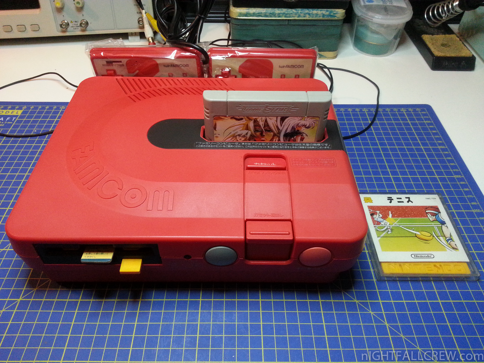 Sharp Twin Famicom AN-500R Repair | nIGHTFALL Blog