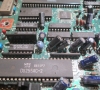 Motherboard of the bottom case (close-up)