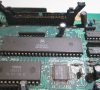 Motherboard of the bottom case (close-up)