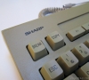 Sharp X68000 Personal Computer (keyboard close-up)