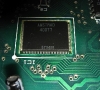 Motherboard close-up