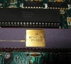 Sinclair QL CPU 68008 Motorola close-up