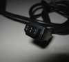 Sinclair QL Powersupply special connector close-up
