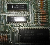 Sinclair ZX81 Motherboard close-up