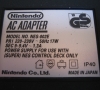 Super Nintendo (power supply close-up)