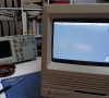 Macintosh SE/30 with a Classic CRT Tube