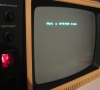 Tandy Radio Shack TRS-80 Model 4p (system booting)
