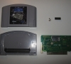 Installing of the nintendo protection chip (CIC) for the everdrive N64 cartridge.