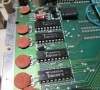 Vtech Laser 128 Personal Computer (pcb close-up)