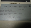 Zenith SlimSport 286 (IWL 286-2) revision label