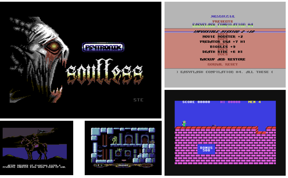 C64 Game Soulless 3d Easyflash Compilation 4 Robin … Nightfall